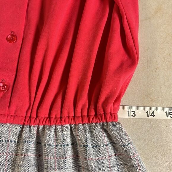 Vintage Lucy Carol Pink Secretary  Bow  Dress 8/10 - Picture 12 of 13